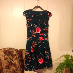 Vince Camuto dress - evergreen/emerald, size 6